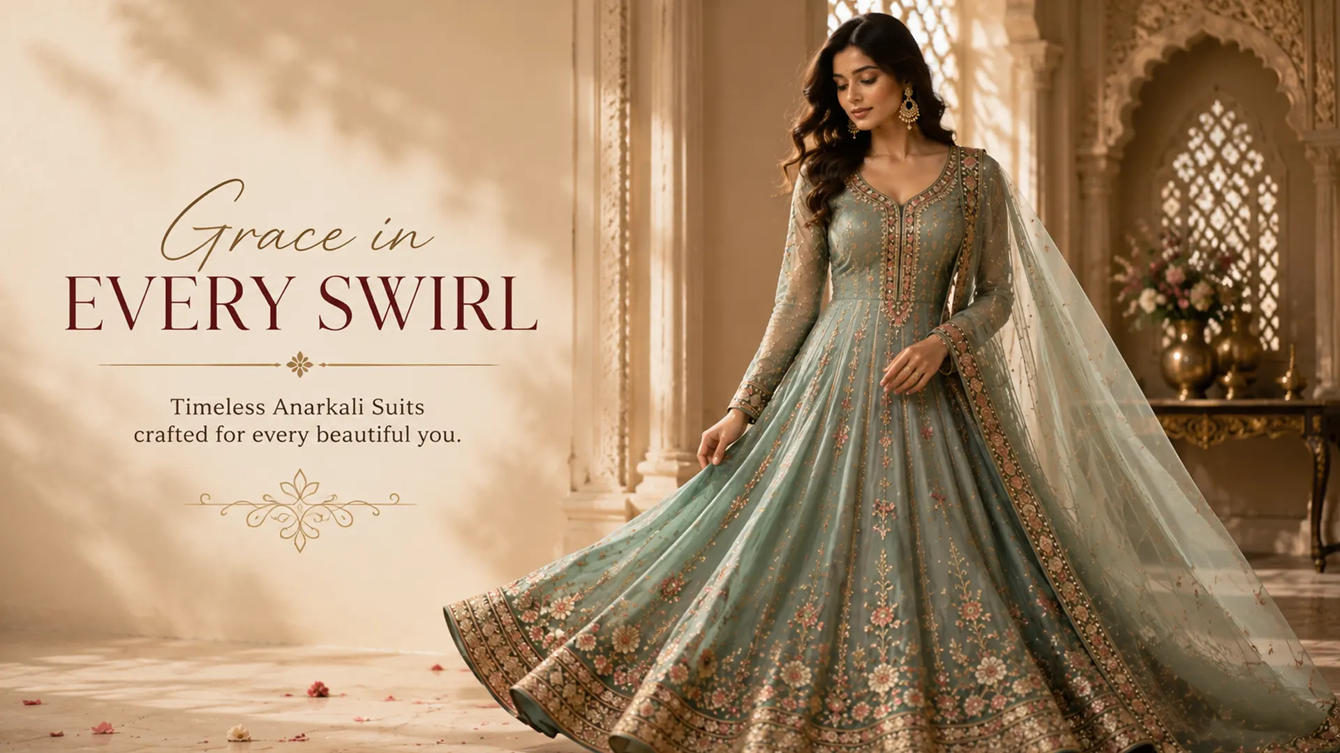 best anarkali suit collection online by awesome fashion wear