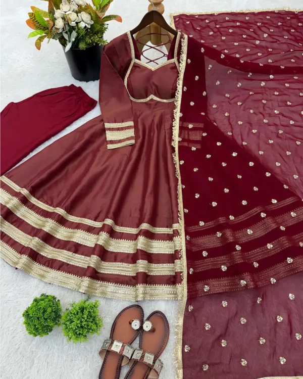 anarkali suit for women by awesome fashion wear1